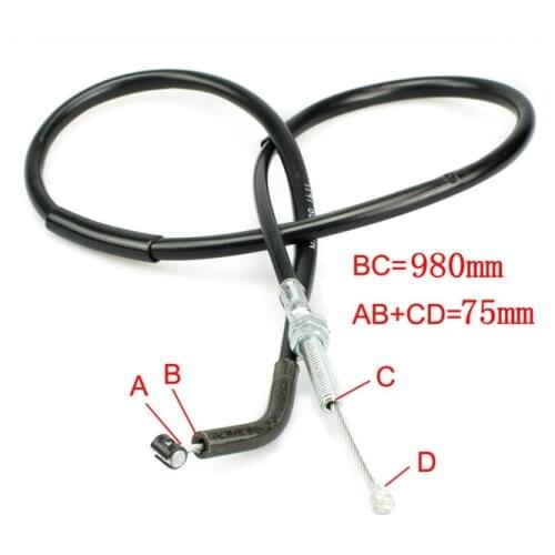 Motorcycle throttle cable Durable Clutch Cable control cable gear cable For Honda CBR 900 RR 1996-1999 1997 1998 22870-MAE-000