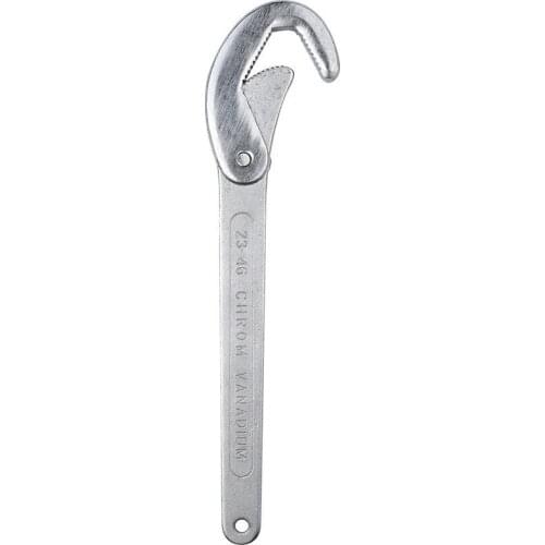 Multifunctional Adjustable Wrench 23-46MM Spline Bolt Portable Torque Ratchet Oil Filter Repair Pipe Wrench Household Tool