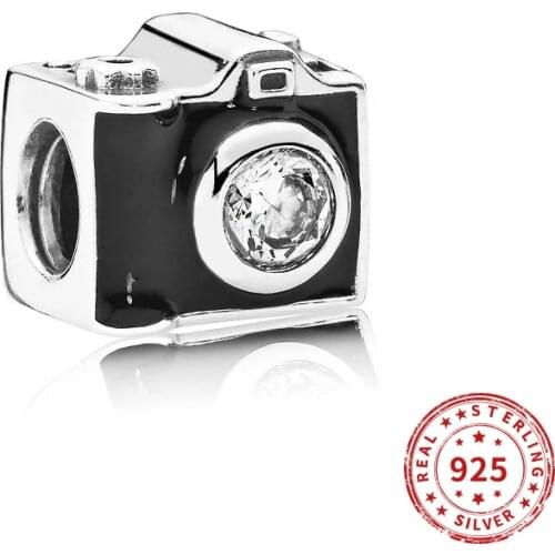 Real 925 Sterling Silver Charms Angel wings Heart Mom Charm Fit Original Pandora Beads Bracelets Diy jewelry 2021