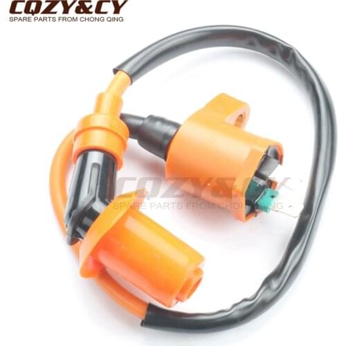 Standard & High performance Coil for Vespa ET4 Ignition Coil Cap ET2 Complete 125cc 50cc GT125 200 2PIN