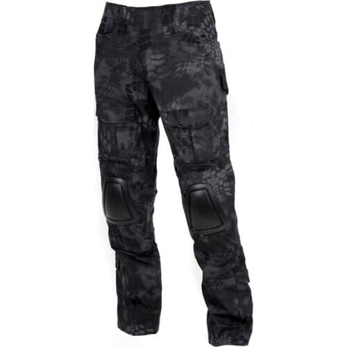 CQC Tactical Pants Gen2 Military Army Hunting Airsoft Paintball Men Cargo Camouflage BDU Combat Pants With Knee Pads Typhon