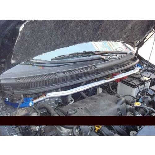 TTCR-II Suspension Strut Bar For Toyota Yaris VIOS Car Accessories Alloy Stabilizer Bar Car Styling Auxiliary Tank Tension Rod