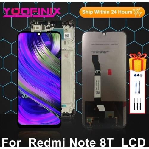 6.3" Original For Xiaomi Redmi Note 8T LCD Touch Screen Digitizer Replacement Parts For Redmi Note 8T LCD Display M1908C3XG