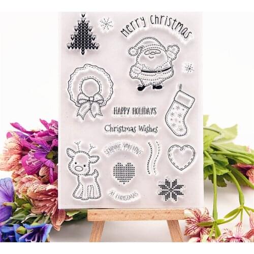 10.5x15 Cartoon Easter Transparent Clear Stamps Silicone Seals Roller Stamp DIY scrapbooking photo album/Card Making wedding
