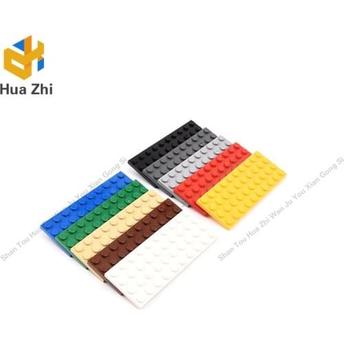 6PCS 3030 Plate 4 x 10Building Blocks Parts MOC DIY Education Build Toys Brick