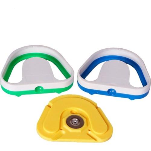 10pcs Dental Lab Magnetic Plates Model Former Base Molds Full Arch Magnetic Plates Interphased Base