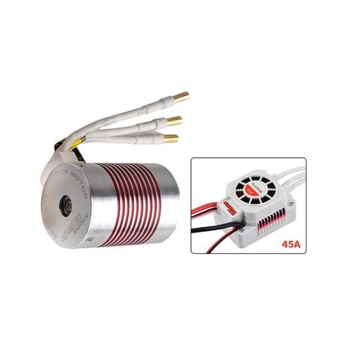 3650 Brushless Motor 3100KV 3900KV 5200KV Brushless ESC 45A 60A Waterproof For Rc car 1/8 1/10 1/12 1/14 Wltoys