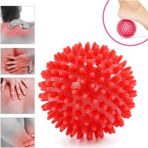 7.5CM Fitness Ball High Density Spiky Massage Ball Trigger Point Muscle Relaxation Foot/Back/Neck/Leg for Plantar Fasciitis