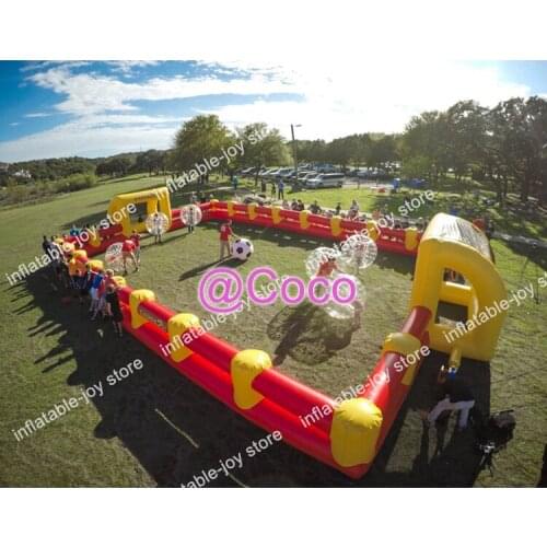 Free air shipping to door,10x5m/12x6m/14x7m big inflatable football pitch court/outdoor activities inflatable soccer field