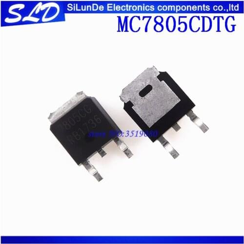 MC7805CDTG 7805CG DPAK-3 MC7805CDTR4G TO252 10pcs/lot Free Shipping