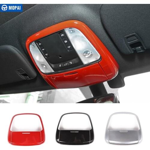 MOPAI for Jeep Grand Cherokee 2011+ ABS Car Front Reading Light Lamp Decoration Cover Accessories for Jeep Grand Cherokee 2011