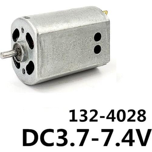 Violent 132 Motor DC 3V-7.4V 3.7V 6V 32000RPM Ultra High Speed SCF132-4028 Flat Small Motor DIY Electric Toy RC Car Boat Model