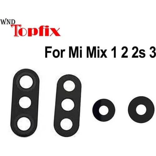 Original Rear Back Camera Lens Glass For Xiaomi Mi Mix 1 2 3 Camera Lens Max Camera Lens Glass Mix 2s Camera Lens