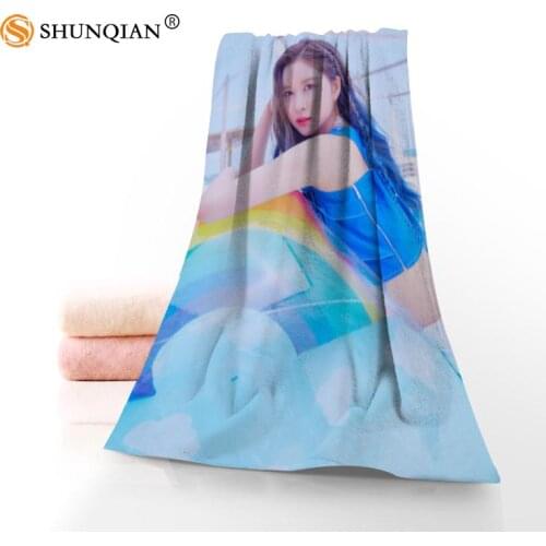 Customized Like Dayoung WJSN 35x75cm Daily Exercise Fitness Fast Dry Face Microfiber Towel