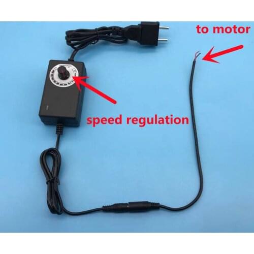 Speed regulation for motor ink tank