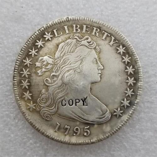 USA 1795 Draped Bust Dollar Copy Coin commemorative coins-replica coins medal coins collectibles