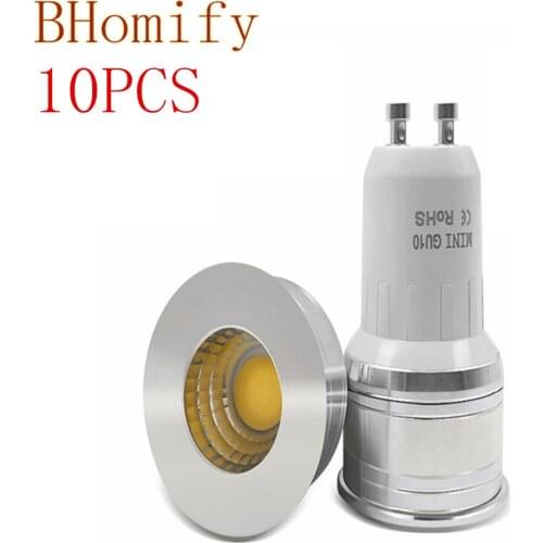 LED small lamp mini gu10 GU5.3 cob 35mm spotlight 6w dimmable led bulb AC220v spot lamp for living room bedroom table lamp