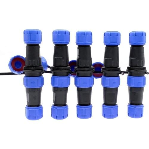 SP1310 SP1311 Waterproof docking connector plug SP13 2pin 3pin 4pin 5pin 6pin 7pin IP68 cable connector
