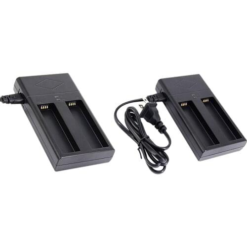 Camera Battery Charger,Lntelligent Dual-Charge Battery Charger for DJI Osmo Action Camera Rapid Charger
