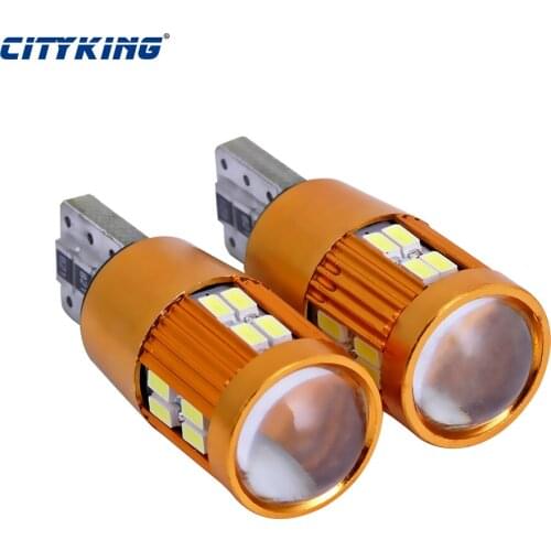 2pcs Car led t10 22SMD 3014 Error Free 194 168 W5W Universal Parking Car LED T10 CANBUS Car Side Light License Plate Light