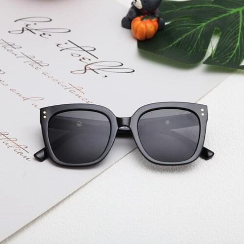 2021 Fashion Brand Kids Sunglasses Child Black Sun Glasses Anti-uv Baby Sun-shading Eyeglasses Girl Boy Sunglass