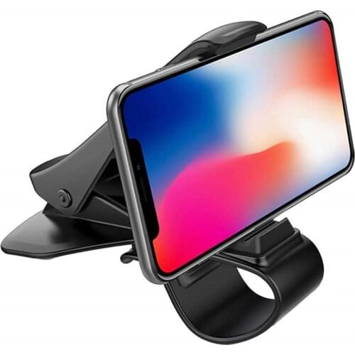 New Car Phone Holder 360 Degree GPS Navigation Dashboard Phone Holder in Car for Universal Mobile Phone Clip Mount Stand Bracket