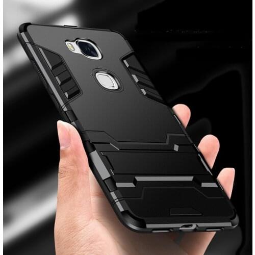 For Huawei Honor 5X KIW-L21 Case Silicone Plastic Hybrid Armor Kickstand Phone Case Huawei GR5 KII-L21 KII-L05 KII-L23 KII-L22