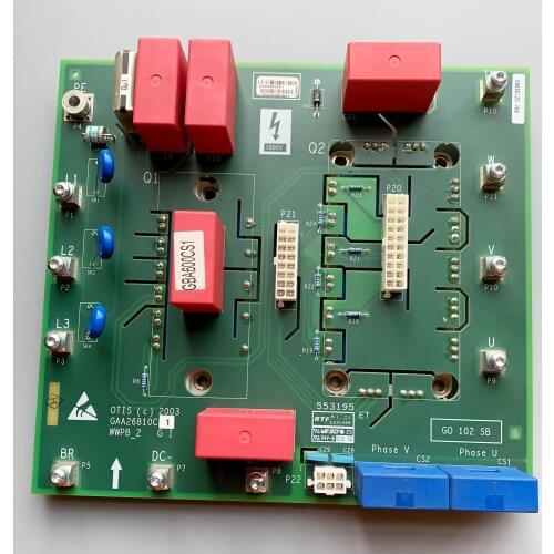 Elevator Lift inverter driver main pcb card board WWPb_2 GEN2 GAA26810C1 WWPB2 GBA26810C1