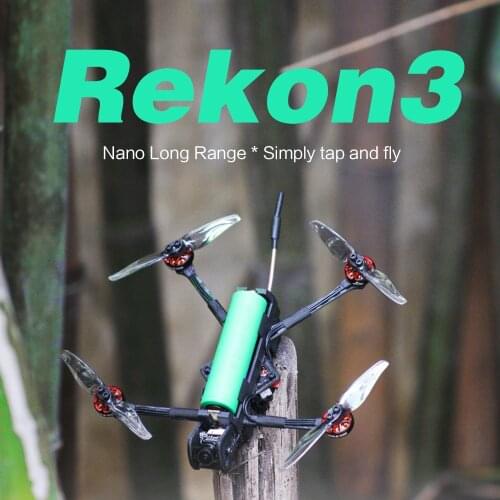 HGLRC Rekon3 Zeus5 AIO 350mW CADDX ANT Rekon 1202.5 KV11600 1S Nano Long Range 3inch 18650 Super Long Lasting FPV Drone