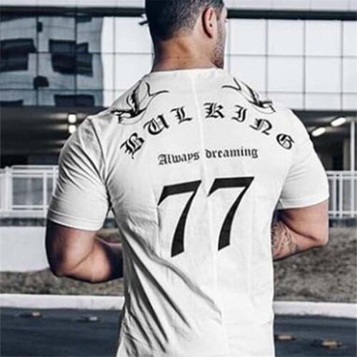 T-shirt Men 2021 Autumn New Casual Short Sleeve O-neck T Shirt Men Brand Clothing Fashion Fitness Cotton Tee Tops Streetwear
