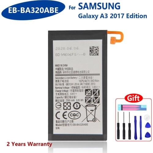 Аккумуляторы для телефонов Samsung Galaxy A3 2017 Jiansu China At AliExpress