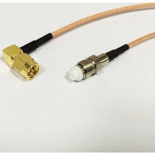 5meters New Modem Connexion Cable SMA Male Plug Right Angle To FME Female Jack Connector RG316 Cable 500cm