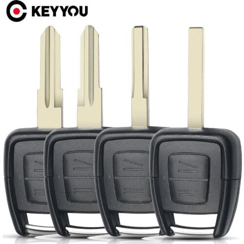 KEYYOU 2 Buttons Car Key Shell For Opel Vauxhall Vectra Zafira Omega Astra H J Insignia G Mk4 B C Mokka HU43 HU46 YM28 HU100