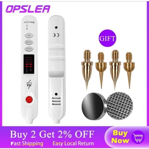 Laser Mole Removal Pen Wart Plasma Remover Tool LCD Skin Tag Remover Pen Freckle Nevus Dark Spot Tattoo Beauty Care Tools NEW