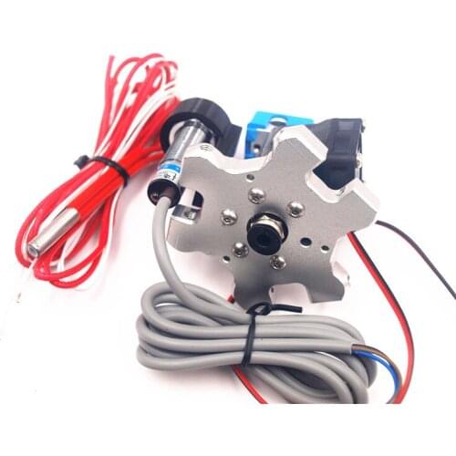 M4 Delta Kossel Mini 3D printer Effector extrusion hotend kit with Inductive Proximity Sensor auto leveling 1.75/3mm