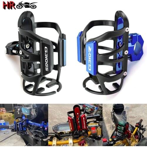 Newest For BMW G310GS G310R G310 GS/R G 310GS 310R All Yaers Motorcycle CNC Accessories Beverage Water Bottle Drink Cup Holder