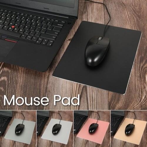 Aluminium Alloy Anti-Slip Mouse Pad Office