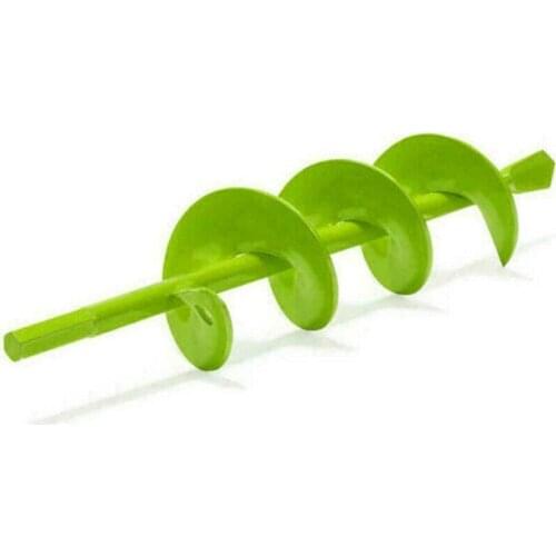 Garden Auger Drill Bit Hand Drill Electric Drill Ground Drill Plant Digs Auger For Bulb Planting Bit Bit Hole For Bulb Plant