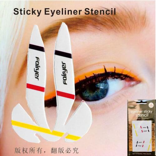 Self Adhesive Eyeliner Sticky Stencil Stickers For Easy Eye Makeup, New Arrivals