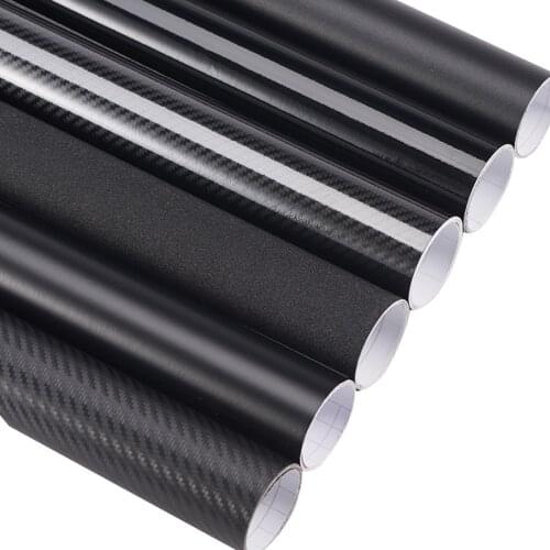2D 3D 4D 5D 6D Carbon Fiber Vinyl Wrap Film Car Wrapping Foil Black vinyl Console Computer Laptop Skin Phone Cover Motorcycle