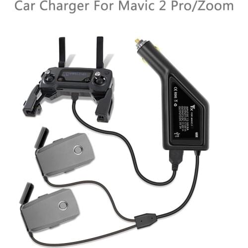 3 in 1 Battery Charger with USB Car Charger for DJI MAVIC 2 PRO & Mavic 2 ZOOM Drone Remote Controller