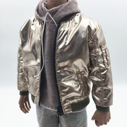 1/6 Action Figure Coat with Gray Beanie Cap Hat for Enterbay Figure