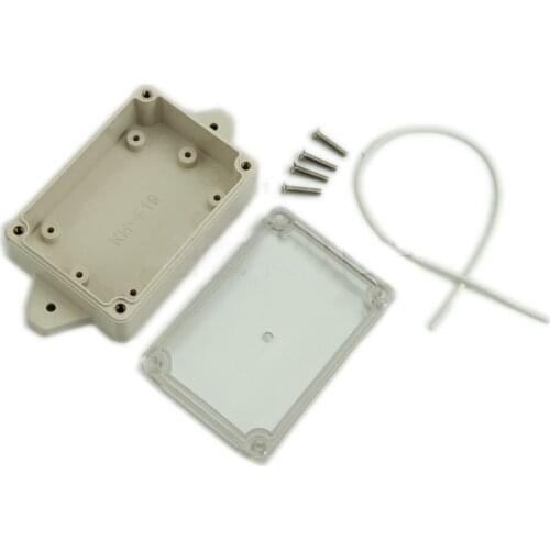 1 PC Waterproof Plastic Electronic Project Box 85x58x33mm Cover Enclosure Instrument Case Electrical Supplies