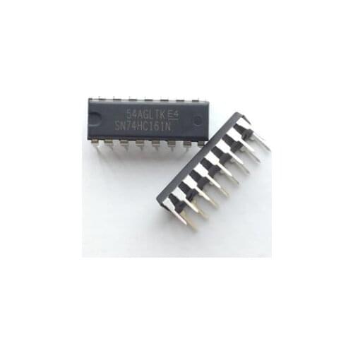 10pcs SN74HC161N DIP-16 TC74HC161AP 74HC161 DIP HD74HC161P DIP16 counter
