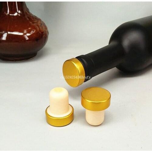 300pcs T Shaped Wine Stoppers Wine Cork Bottle Plug Cork Beer Red Wine Bottle Stoppers Sealing Cap Corks Free Shipping