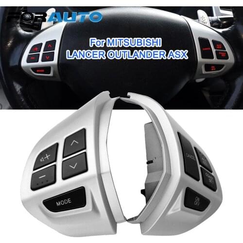 Car Accessories Volume Sound Button For MITSUBISHI LANCER OUTLANDER ASX 2007 2008 2009 2010 2011 Steering Wheel Control Switch
