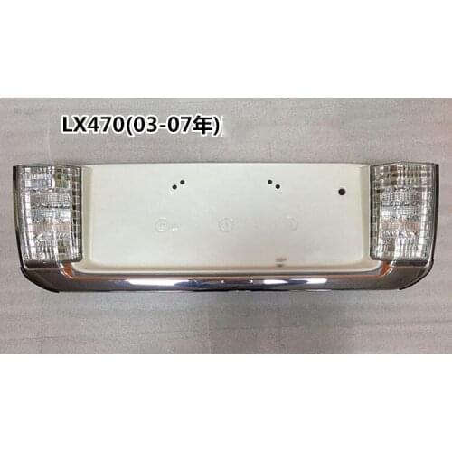 RQXR car accessories Tail Gate Trim Strips Decoration for Lexus LX470 2003-2007