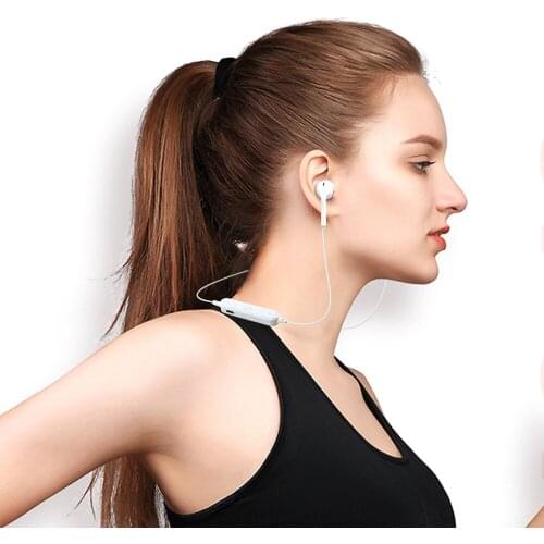 CHYI Bluetooth Wireless Sports Earphone Stereo Gaming Earbuds Headphone With Mic Volume Control For PC Phone Tablet Laptop MP3