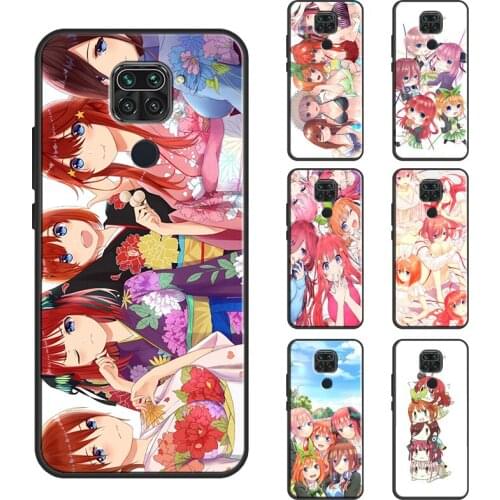 Go Toubun No Quintessential Quintuplets Case For Xiaomi Redmi Note 10 Pro Note 9S 8T Note 9 Pro Coque For Redmi 9T 9C 9A 8A