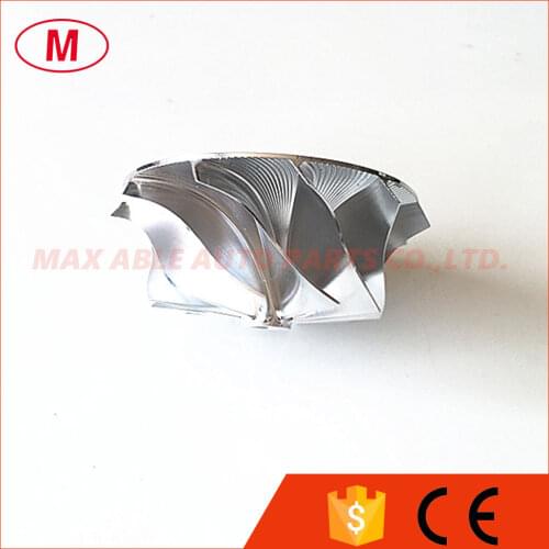 CT10 High performance 11+0 blades 46.02mm/58.00mm Turbocharger Aluminum 2024/Milling/ Billet compressor wheel